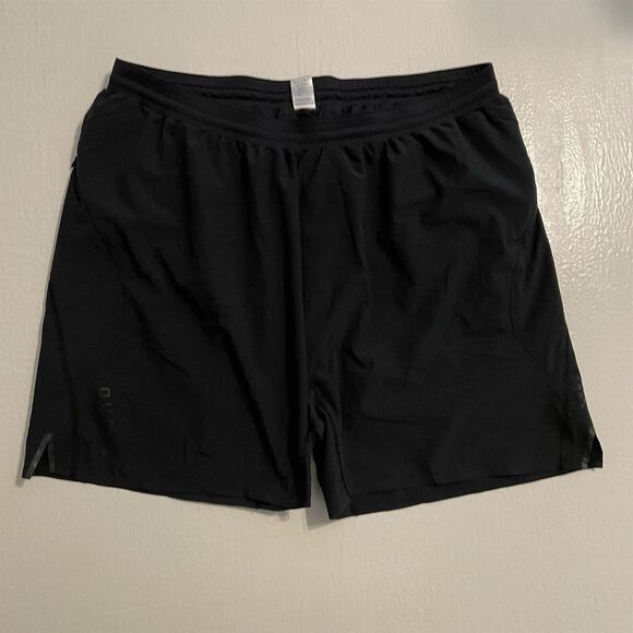 Rhone XXL 6" Black Compression Lined Performance Running Training Athletic Short - Picture 1 of 8